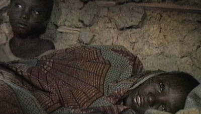 traumatised Rwandan children 1994