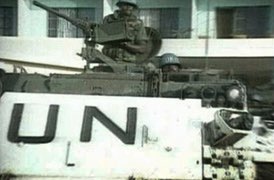 United Nations tank