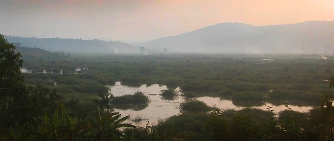 Nyabarongo river evening